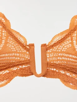 Soutien-gorge triangle caramel (85A-95E)
