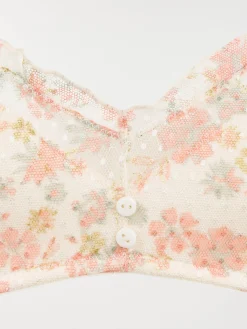 Soutien-gorge triangle fleuri (85A-95E)