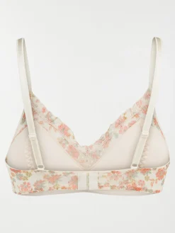 Soutien-gorge triangle fleuri (85A-95E)