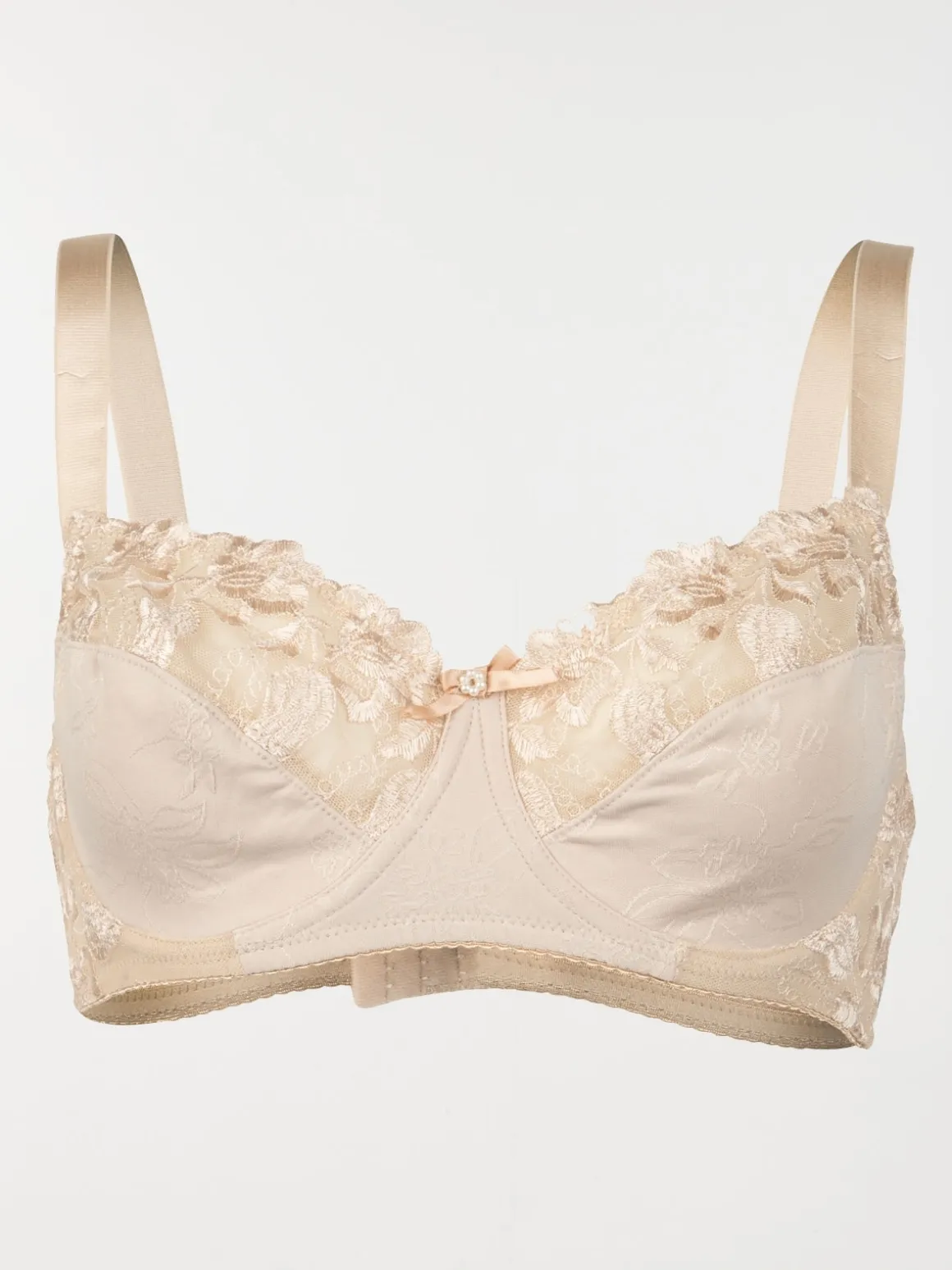 Soutien-gorge uni beige (95C-120E)