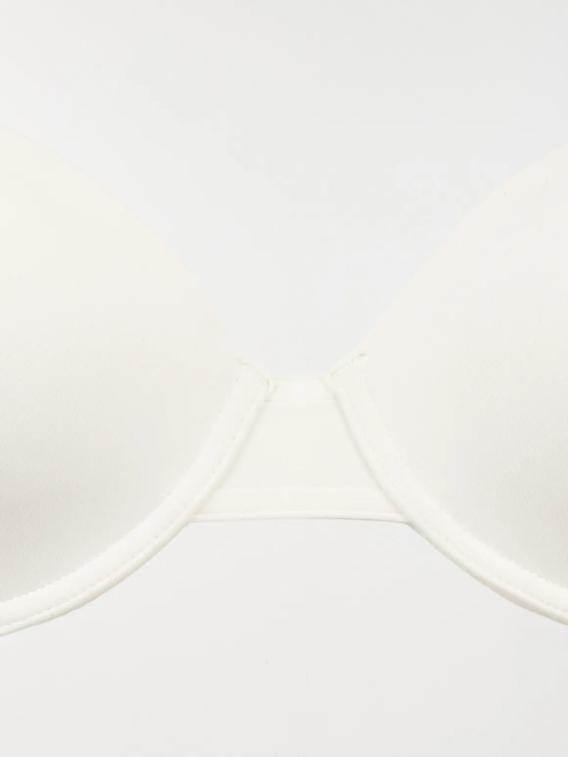 Soutien-gorge uni blanc femme (85B-95E)