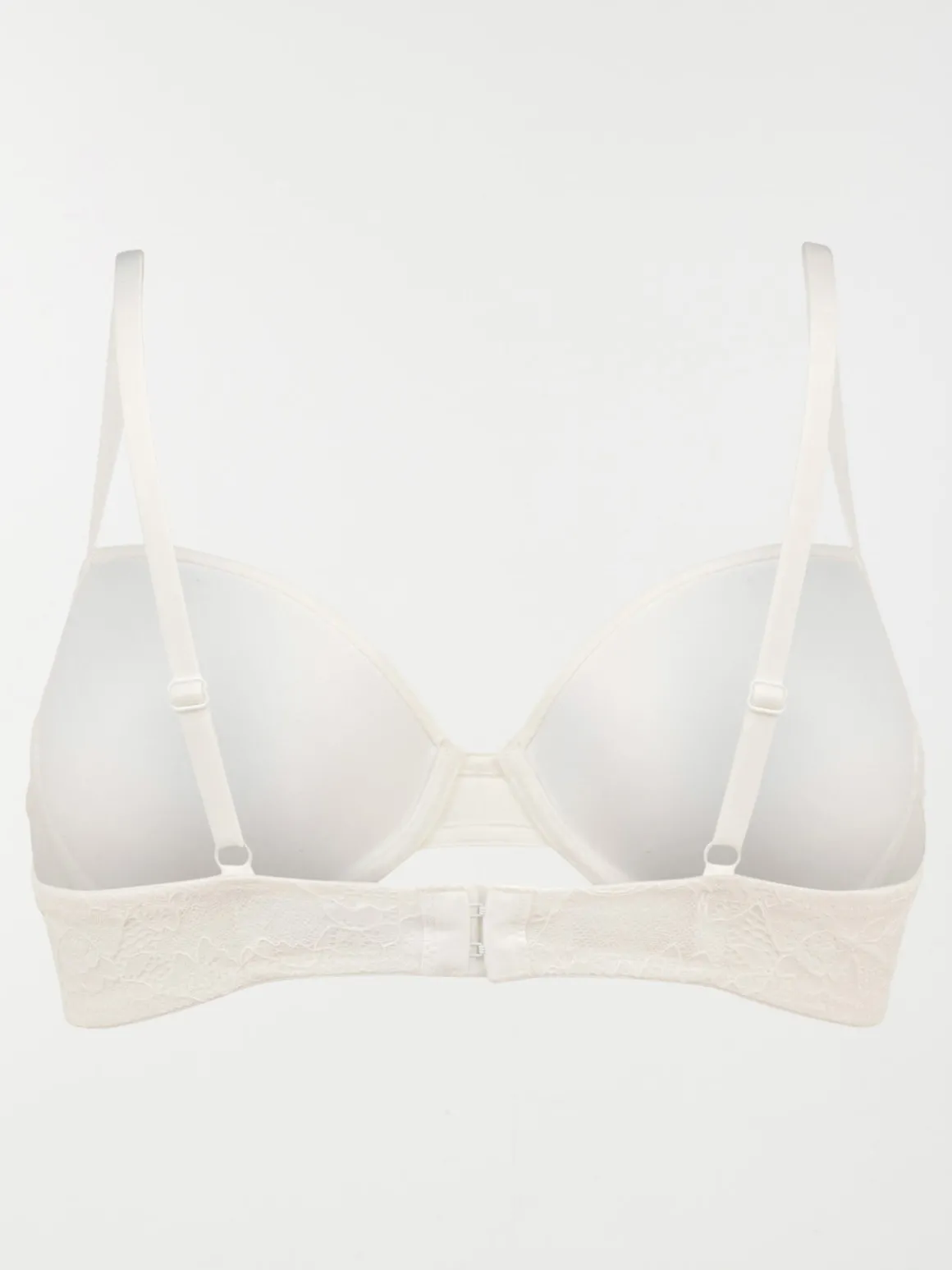 Soutien-gorge uni blanc femme (85B-95E)