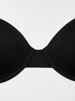 Soutien-gorge uni noir femme (85B-100C)