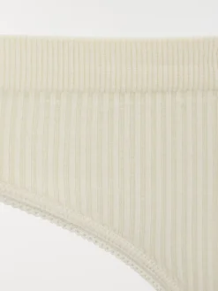String côtelé ivoire femme (S-XL)