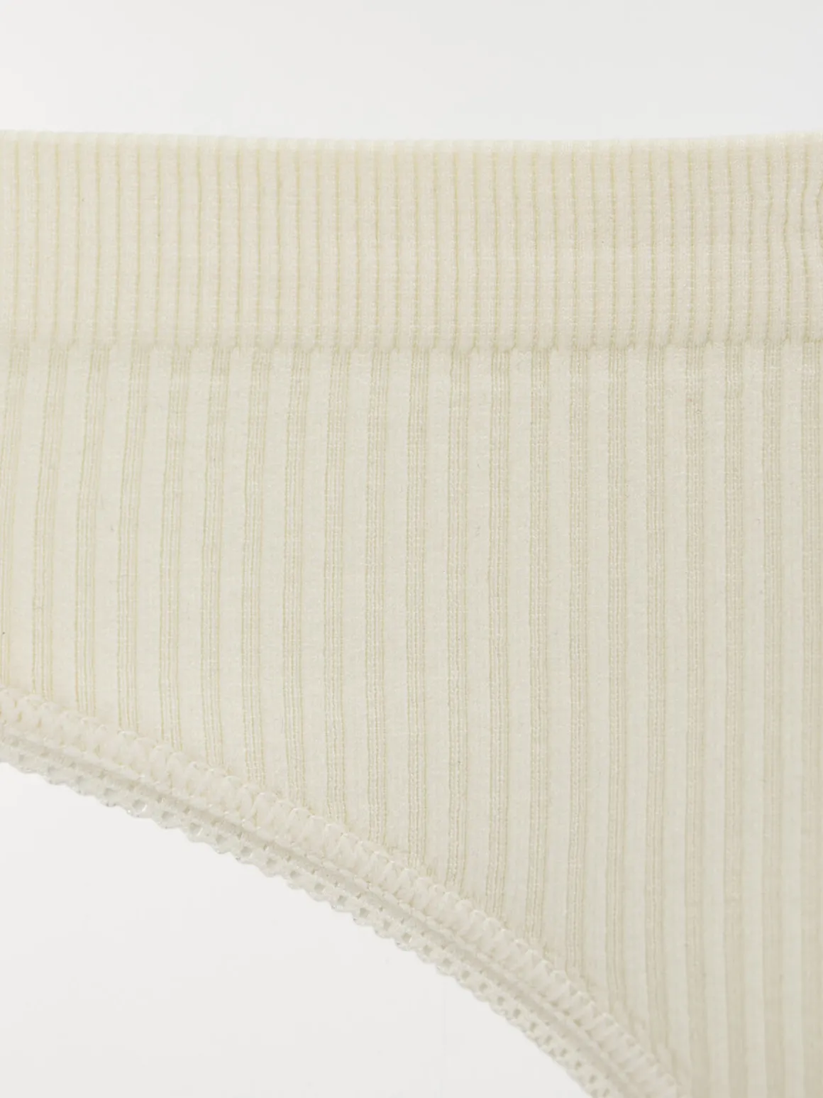 String côtelé ivoire femme (S-XL)