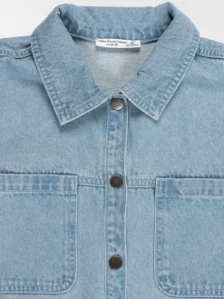 Surchemise jean fille (XXS-M)
