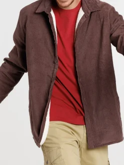 Surchemise velours homme