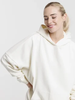 Sweat à capuche basique femme