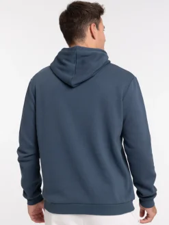 Sweat à capuche bleu nuit Nirvana homme