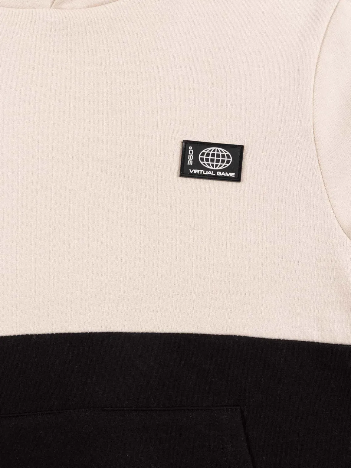 Sweat à capuche craie garçon (XXS-M)