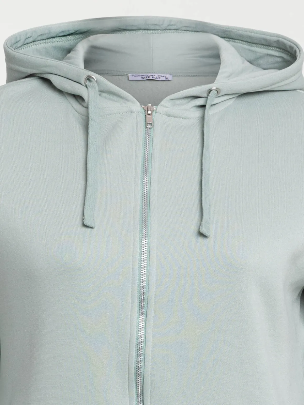 Sweat à capuche grande taille femme