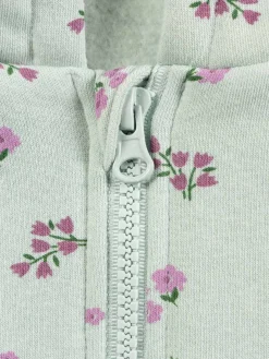 Sweat à capuche léopard fille (3-12A)