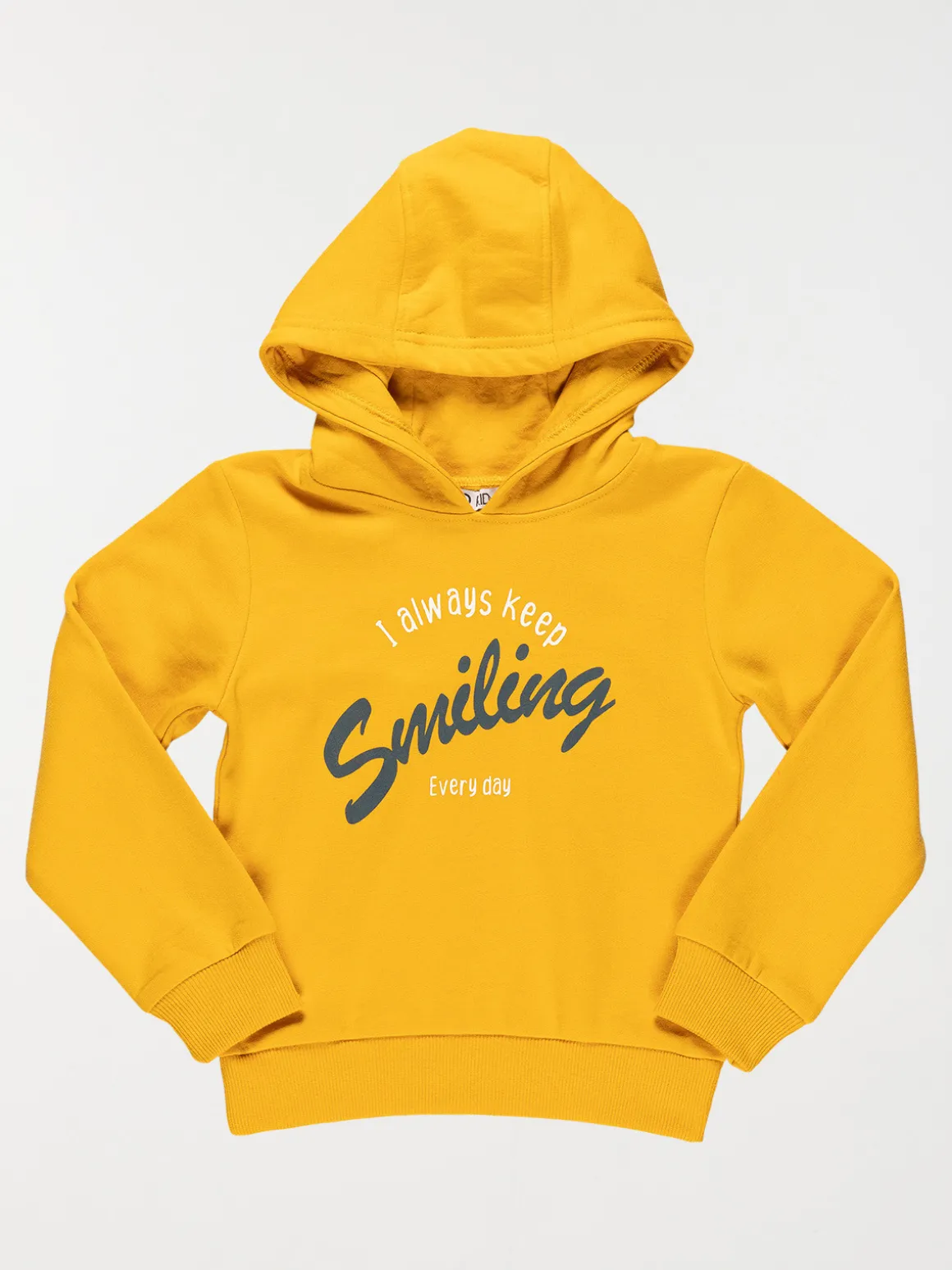 Sweat à capuche message garçon (3-8A)