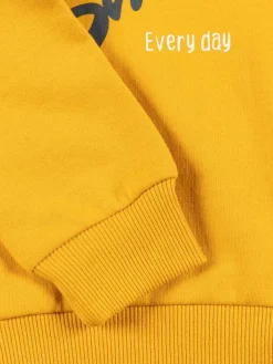 Sweat à capuche message garçon (3-8A)