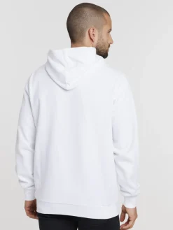 Sweat à capuche Mustang blanc homme