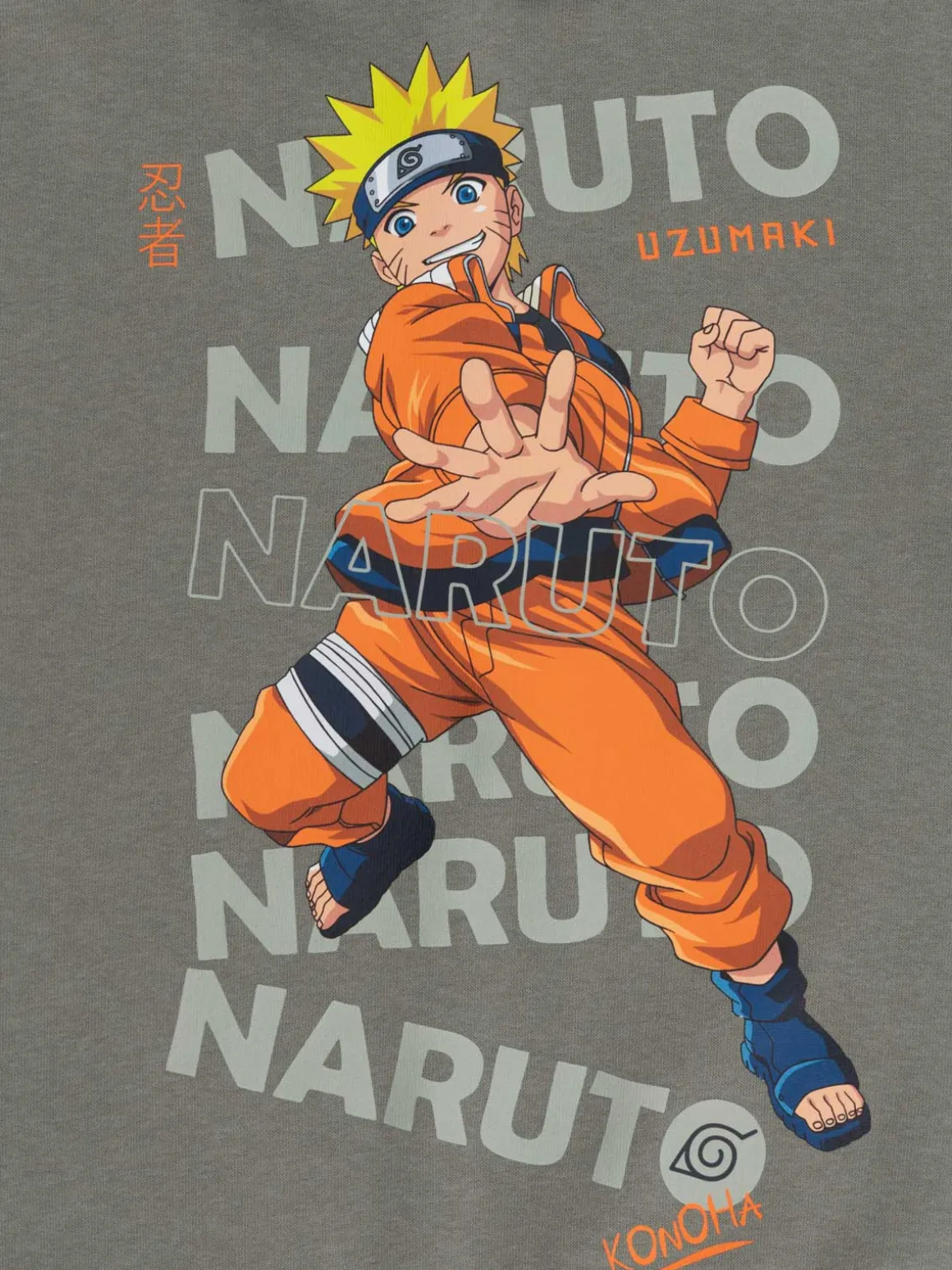 Sweat à capuche Naruto garçon (6-12A)
