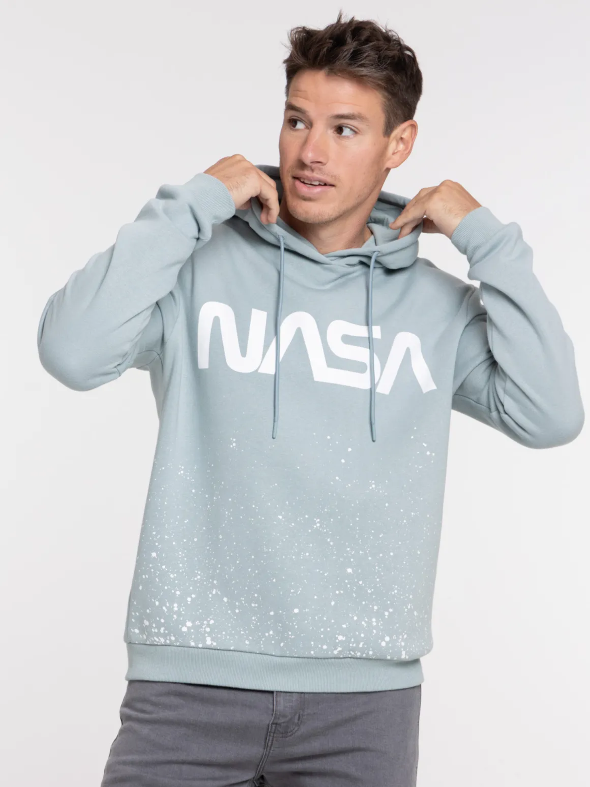 Sweat à capuche Nasa homme