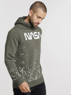 Sweat à capuche NASA homme
