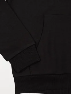Sweat à capuche noir garçon (XXS-M)