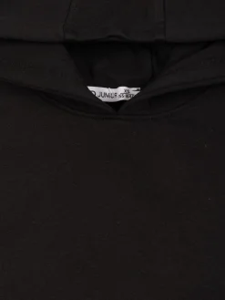 Sweat à capuche noir garçon (XXS-M)