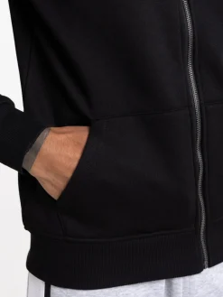 Sweat à capuche noir homme