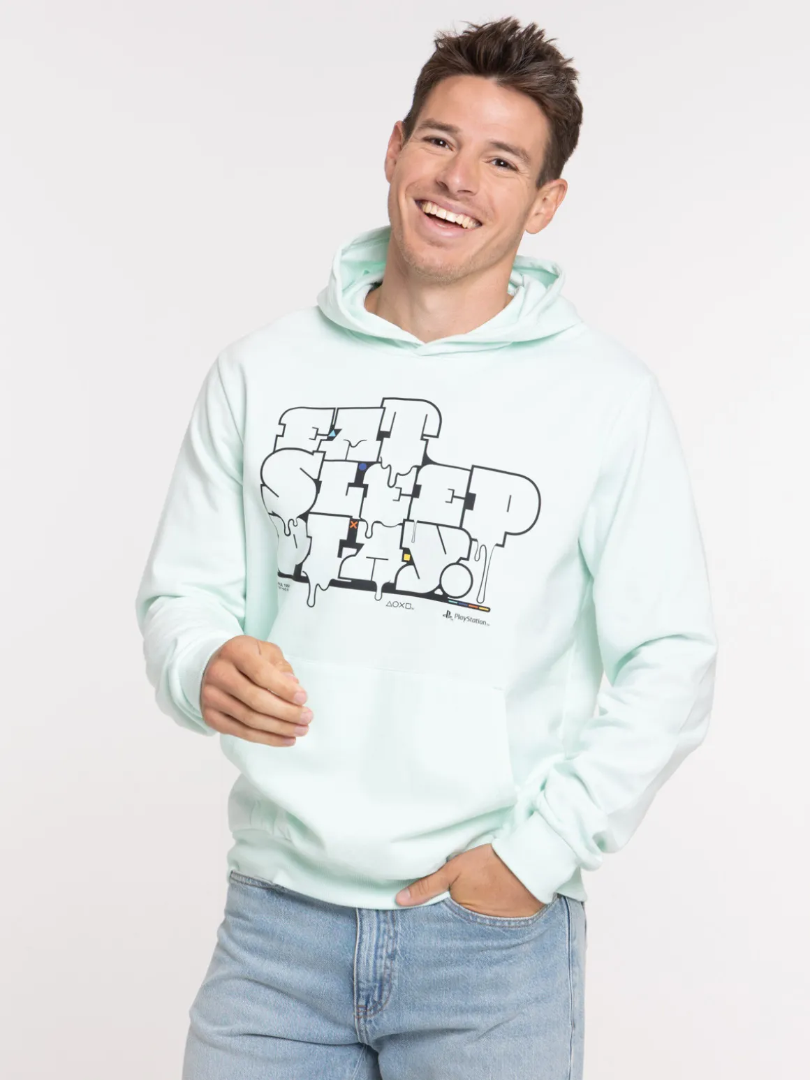 Sweat à capuche Playstation homme