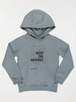 Sweat à capuche skateur garçon (3-12A)