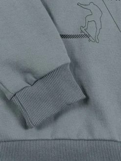 Sweat à capuche skateur garçon (3-12A)