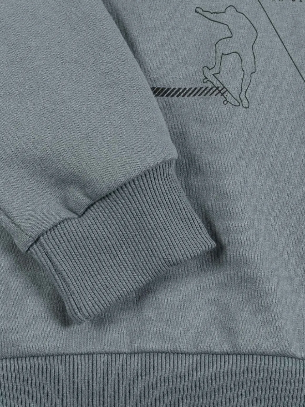 Sweat à capuche skateur garçon (3-12A)