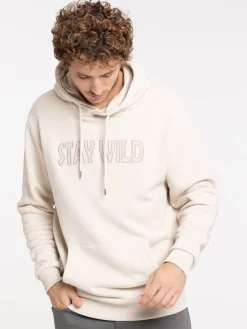 Sweat à capuche stay wild homme