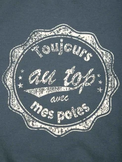 Sweat ardoise message garçon (3-8A)