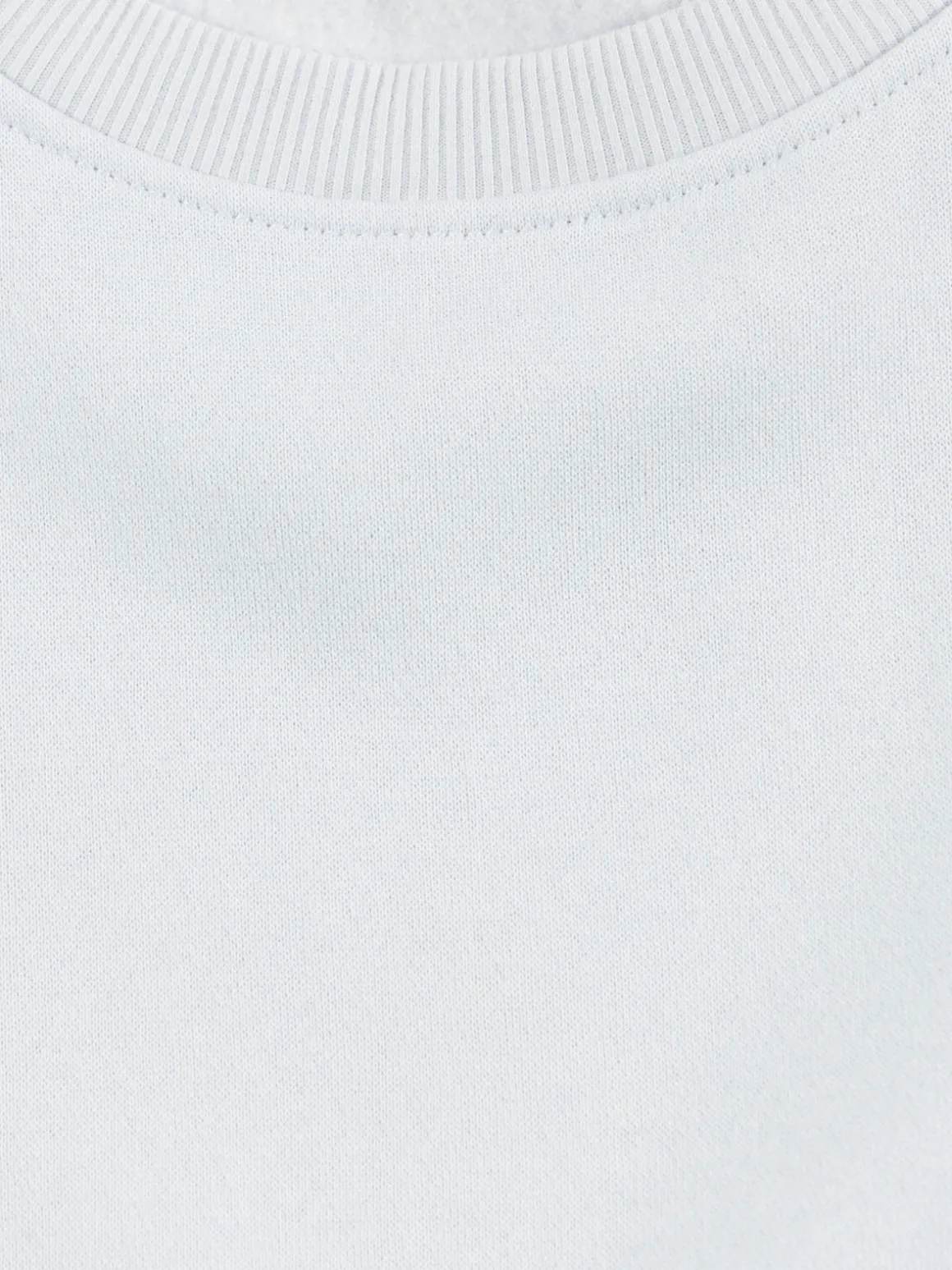 Sweat basique col rond fille (XXS-M)