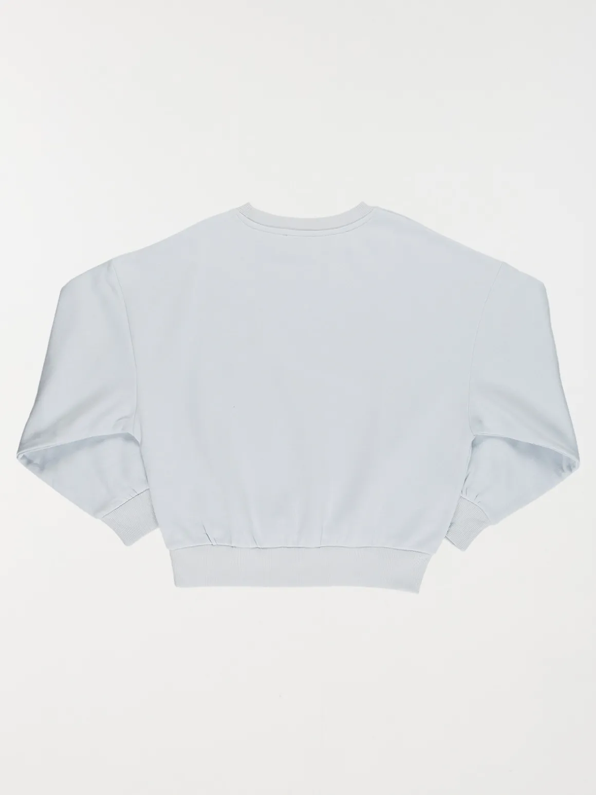 Sweat basique col rond fille (XXS-M)