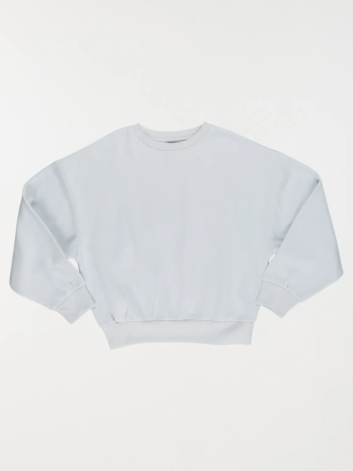 Sweat basique col rond fille (XXS-M)