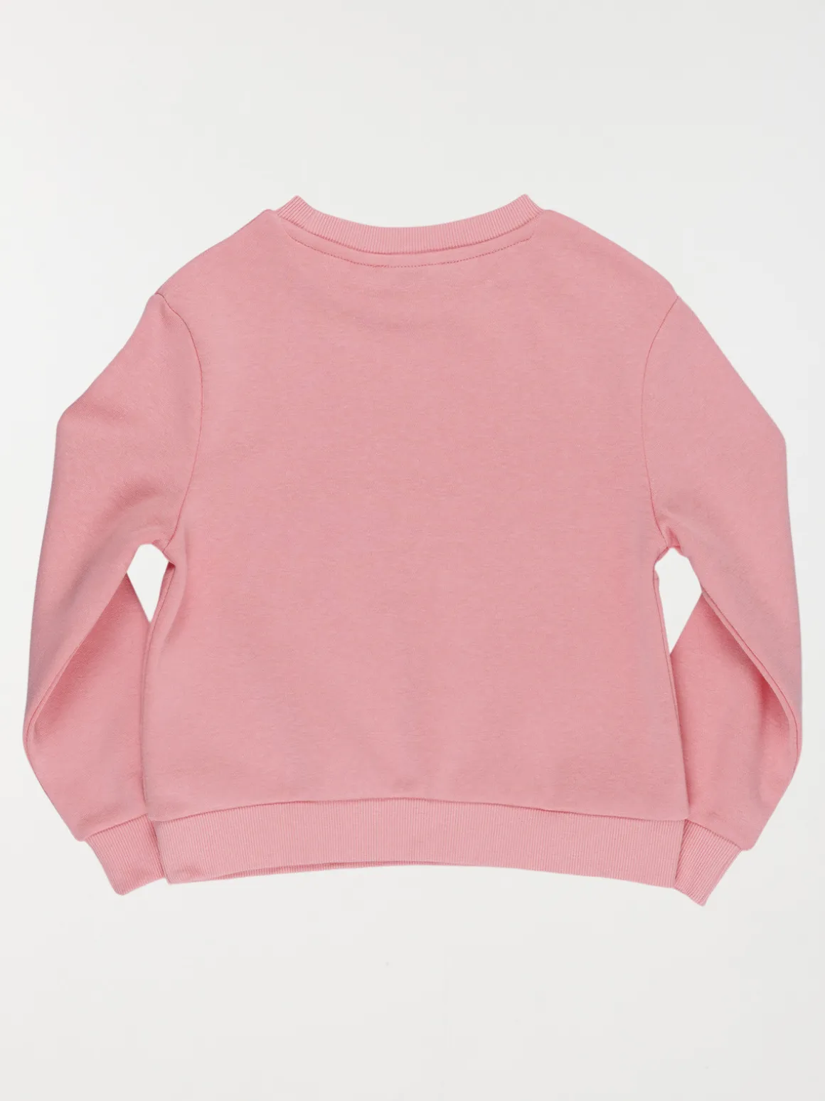Sweat basique rose bonbon fille (3-12A)