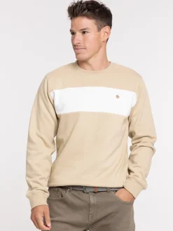 Sweat bicolore homme