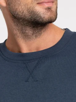 Sweat bleu nuit homme