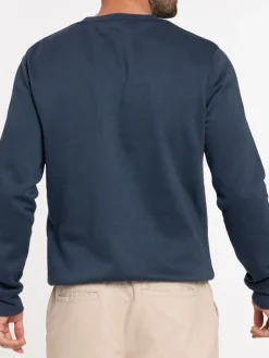 Sweat bleu nuit homme