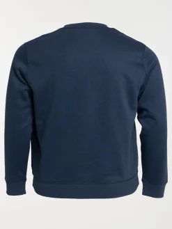 Sweat bleu nuit homme grande taille