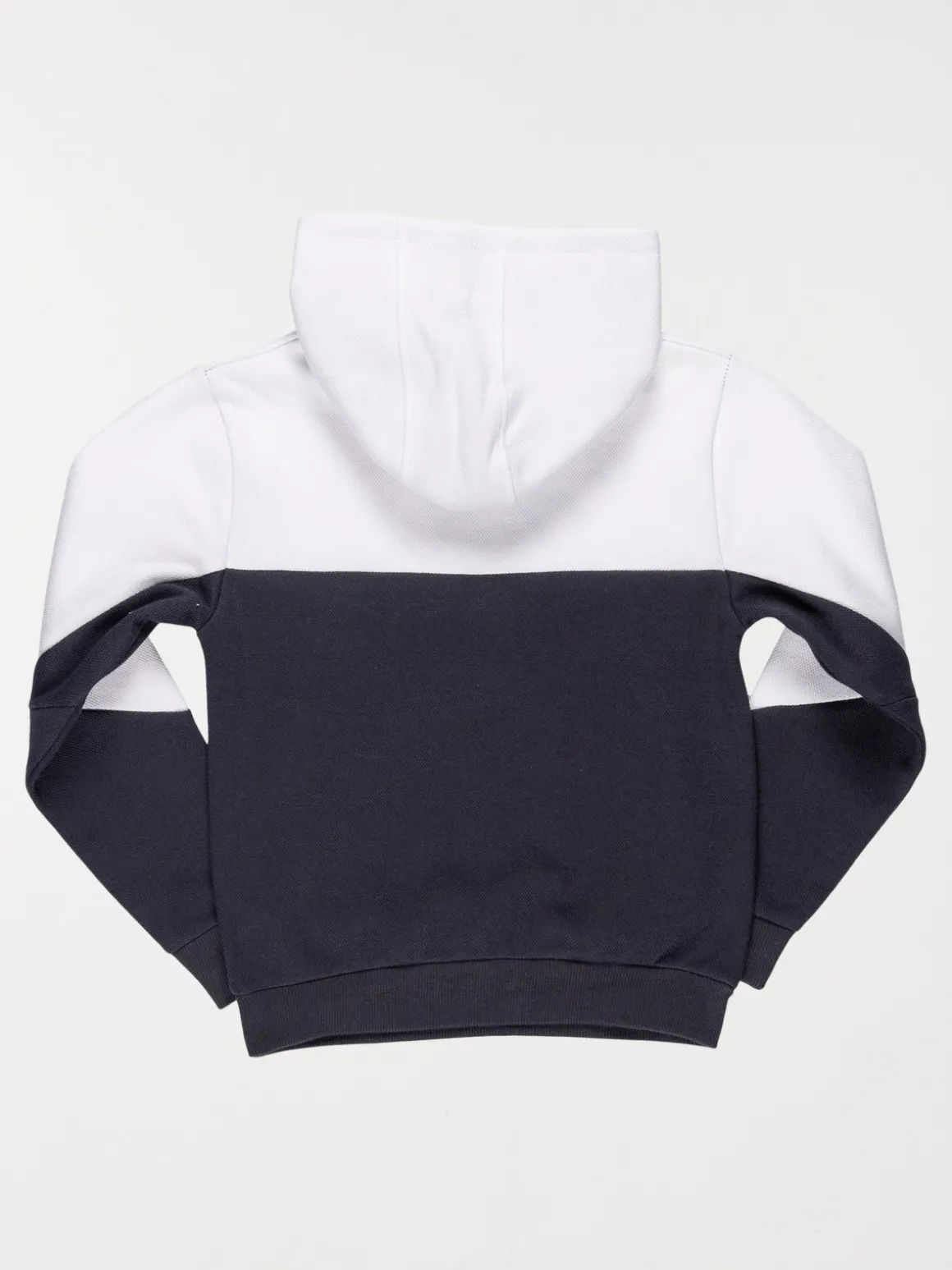 Sweat capuche garçon bicolore (3-8A)