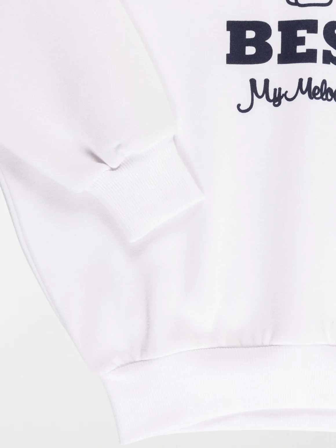 Sweat capuche Kuromi fille blanc (XXS-M)
