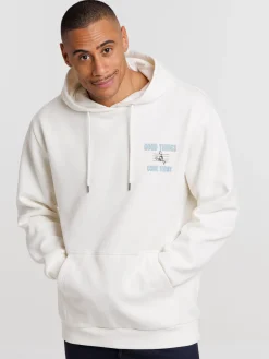 Sweat capuche motif devant et dos homme