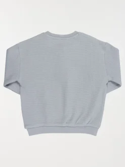 Sweat col boutonné garçon (3-36M)