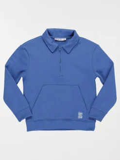 Sweat col classique garçon (3-12A)