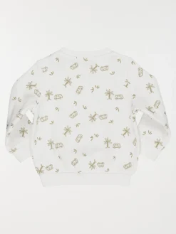 Sweat écru imprimé garçon (3-36M)