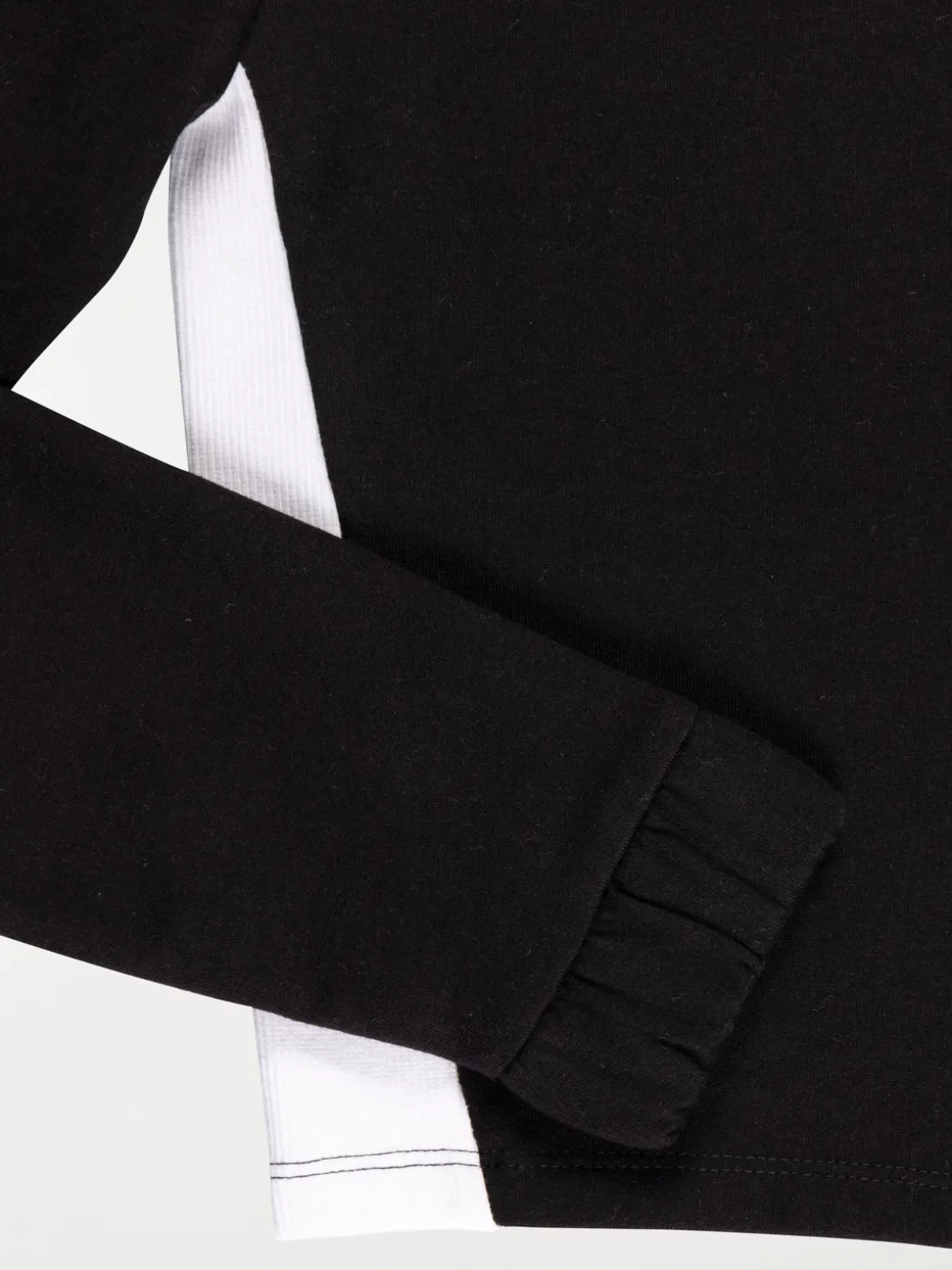 Sweat de sport zippé noir fille (XXS-M)
