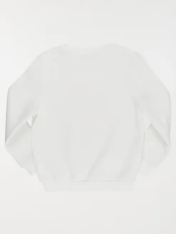 Sweat fille Gabby Chat écru (4-10A)