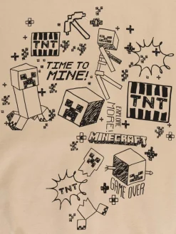 Sweat garçon à capuche MINECRAFT (XXS-M)