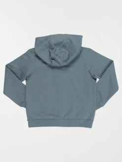 Sweat garçon uni à capuche (3-12A)