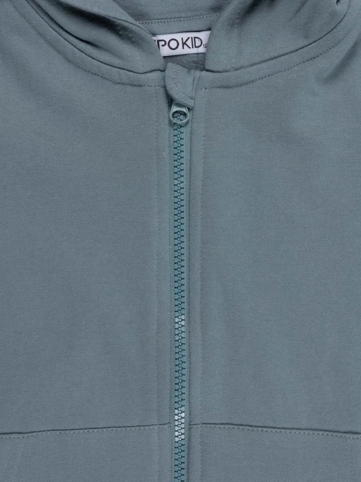 Sweat garçon uni à capuche (3-12A)